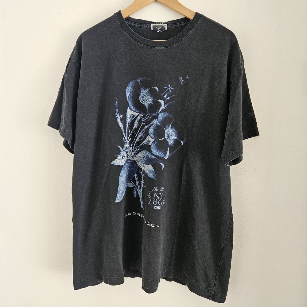 KITH New York Botanical Garden Graphic T Shirt XL NYBG Floral Tee